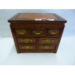 Mahogany Miniature Chest of Drawers