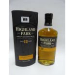 Bottle of Highland Park 12 Year Old Scotch Whisky