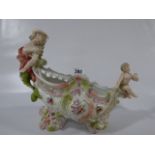 Porcelain Cherub Figurine