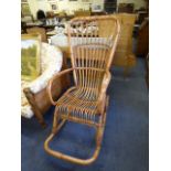 Bamboo Rocking Chair