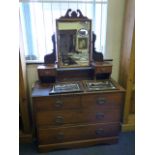 Edwardian Mahogany Dressing Table