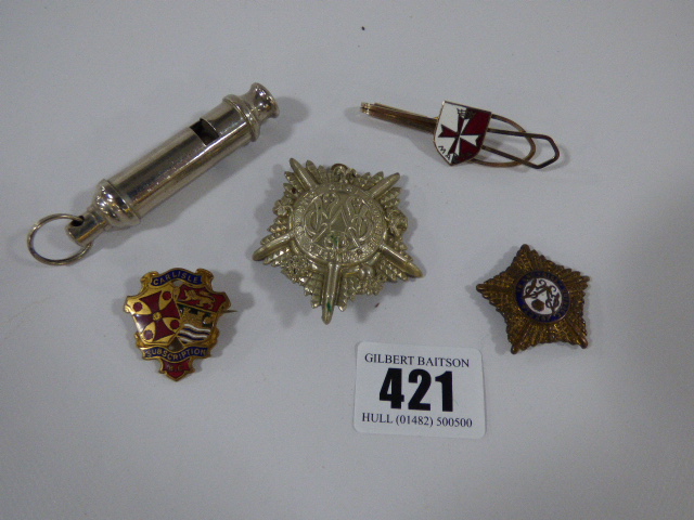 Boys Scouts Whistle - Various Badges etc