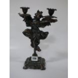 Spelter Candle Stick