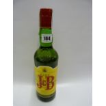 Bottle of Rare J&B Scotch Whisky