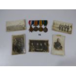 Collection of First World War Medals to 1409 Corporal E Jackson Including George V Territorial Medal