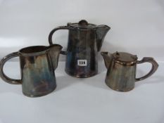 Silver Plated P&O Coffee Jug - Water Jug & Tea Pot