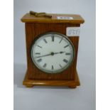 Oak Cased Mantel Clock