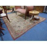 8ft x 7ft Persian Style Floor Rug