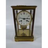 Brass Mantel Clock