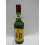 Bottle of Rare J&B Scotch Whisky