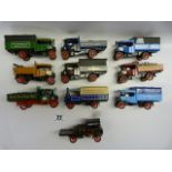 Collection of Matchbox Models of Yesteryear