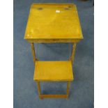1950's/60's Fold Out Child's Desk with Stool