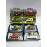 4 Boxed Corgi Motoring Memories Models & 4 Heartbeat Model Vehicles