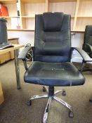 High Back Executive Faux Leather Swivel Chair
