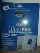 *Ultra-Pro Silver Series 9 Pocket Pages Pack