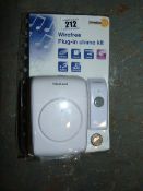 *Wire Free Chime Door Bell