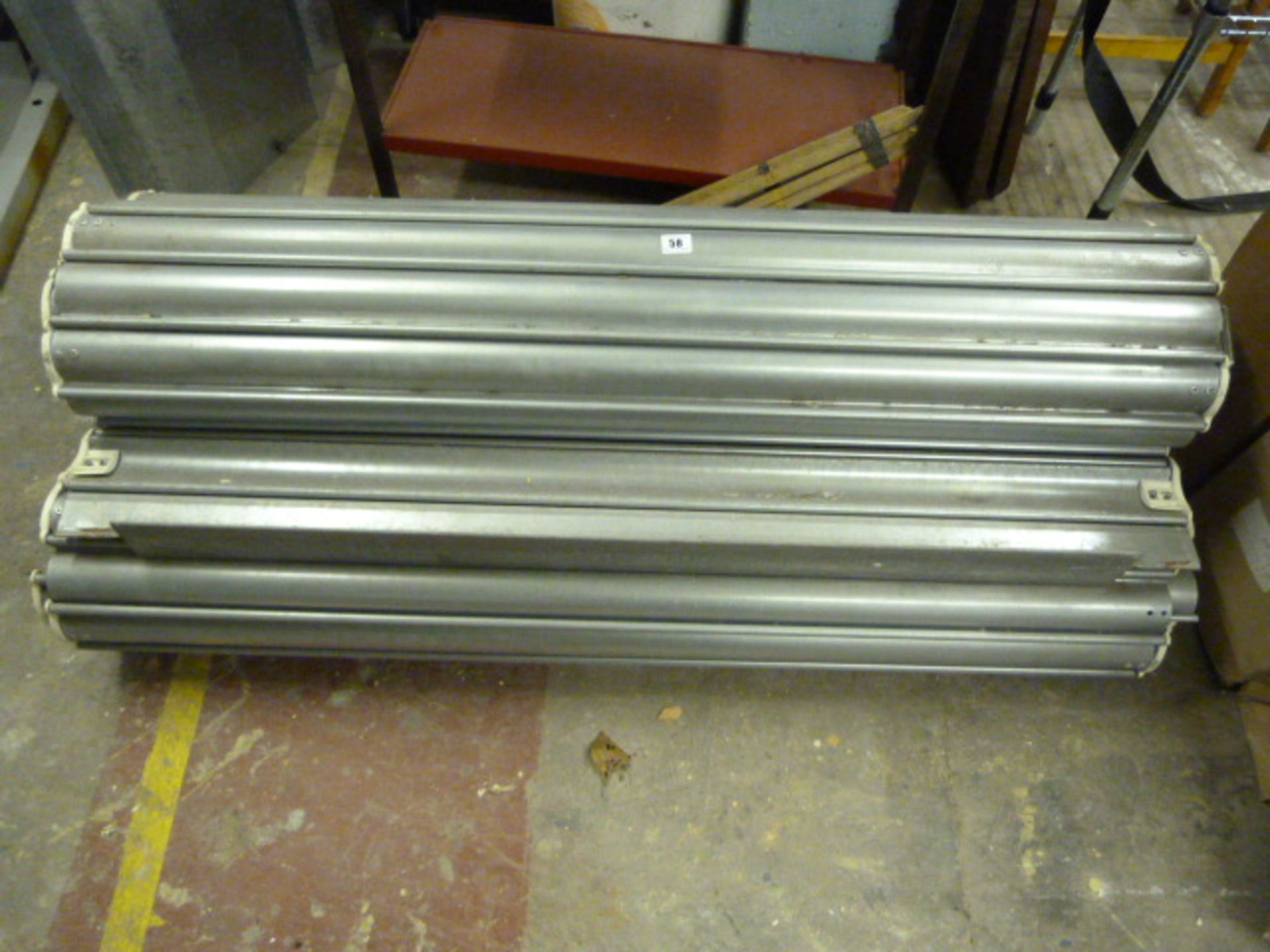 *3 Electrically Operated Galvanized Steel Roller Shutter Doors - Approximately 1200 x 1900