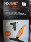 *RAC Rechargeable L-ion Window Vac