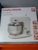 *Morphy Richards Accents White Food Mixer