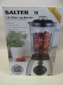 *Salter 1.5 litre Glass Jug Blender