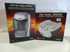 *PCT 1500 Watt Fan Heater and a 2000 Watt Fan Heater
