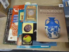 Collection of Books on Antiques - Pottery - Wade etc
