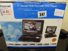 Polaroid 7" Swivel Portable DVD Player