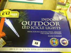 *Box Containing Indoor/Outdoor Icicle Lighting