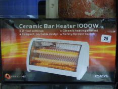 *Ceramic Bar Heater