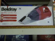 *Beldray 12 Volt Wet & Dry Vacuum Cleaner