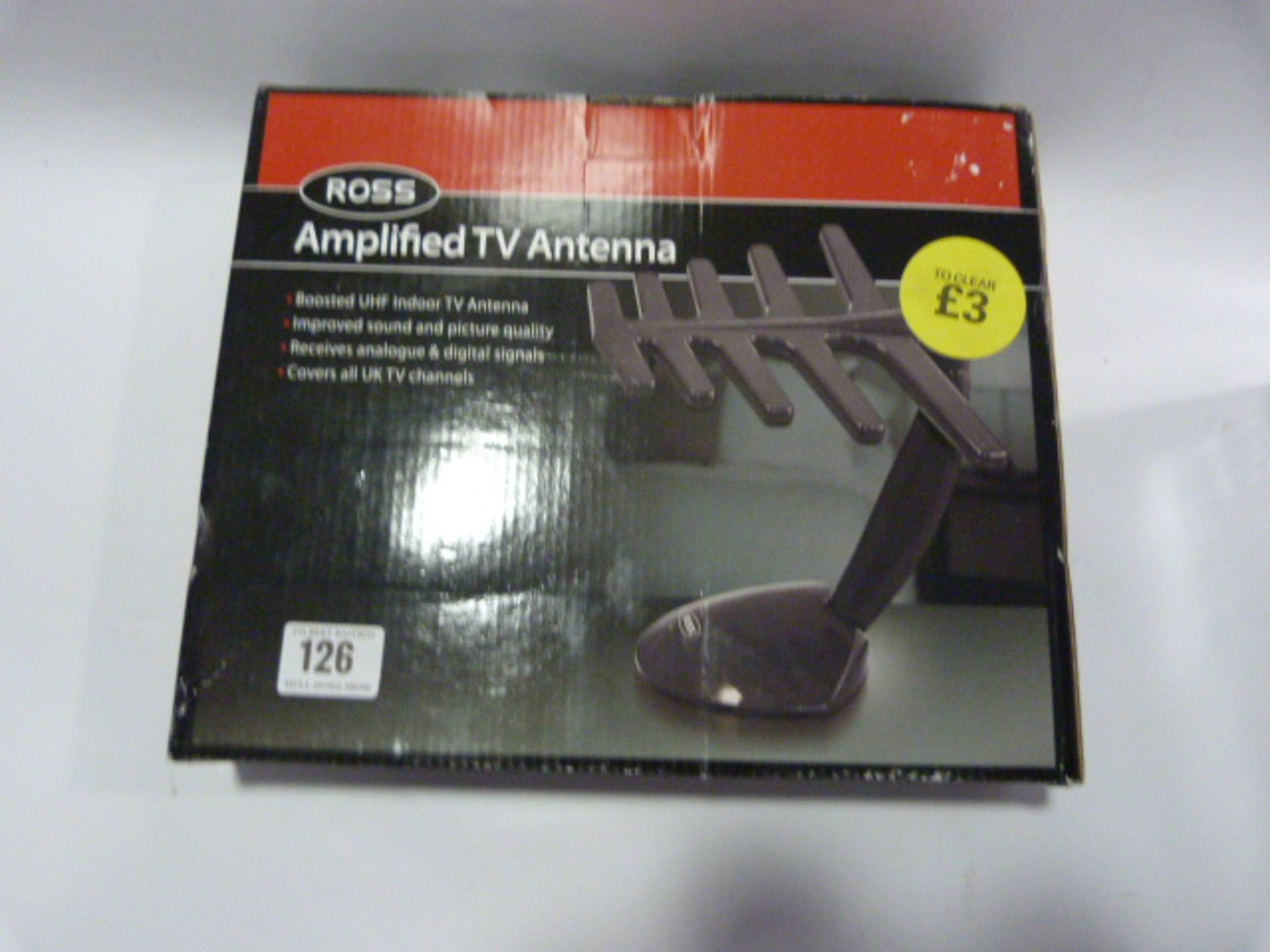 Ross Amplified TV Antenna