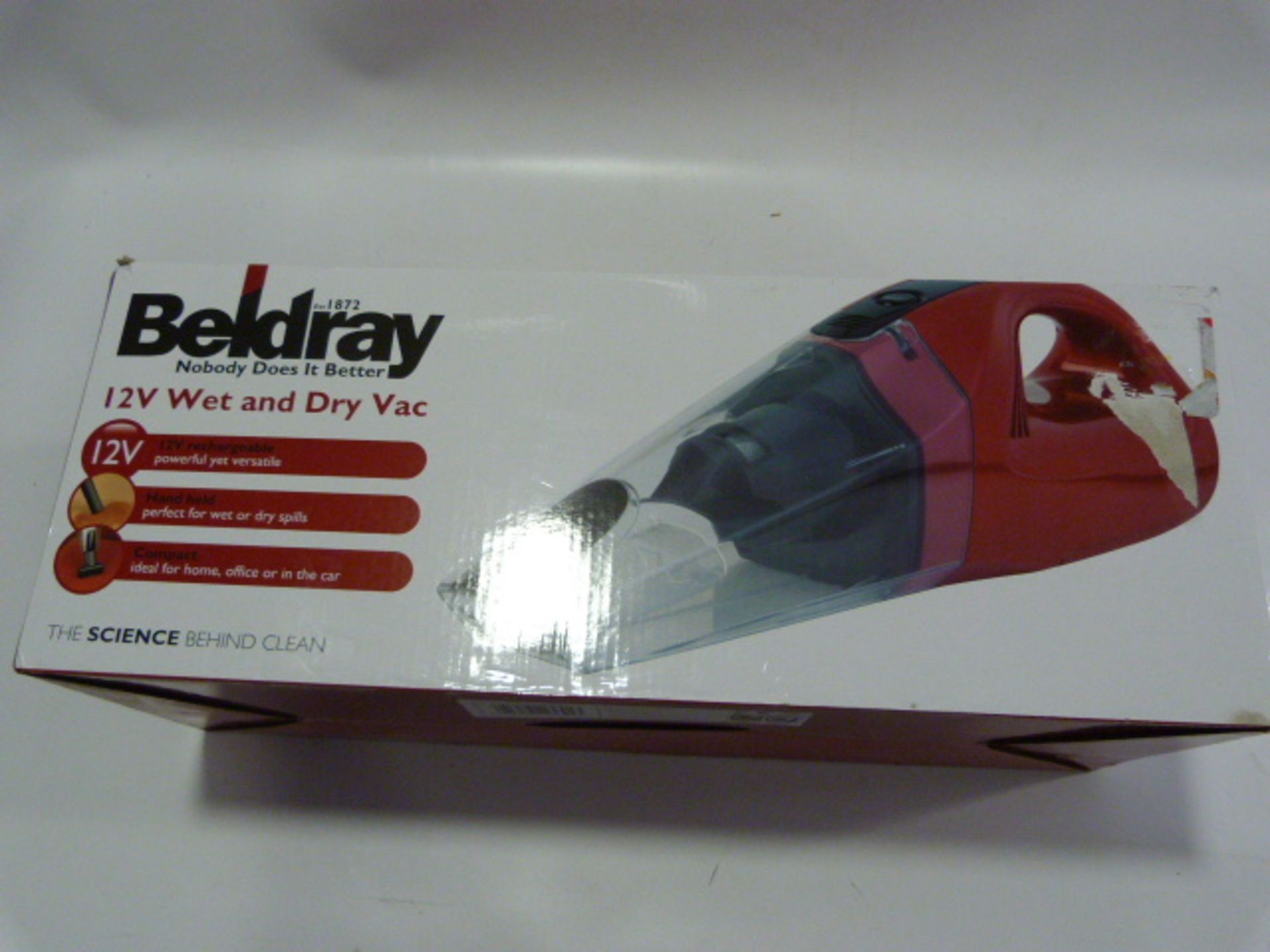 Beldray 12 Volt Wet & Dry Vac