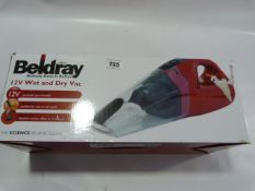 Beldray 12 Volt Wet & Dry Vac