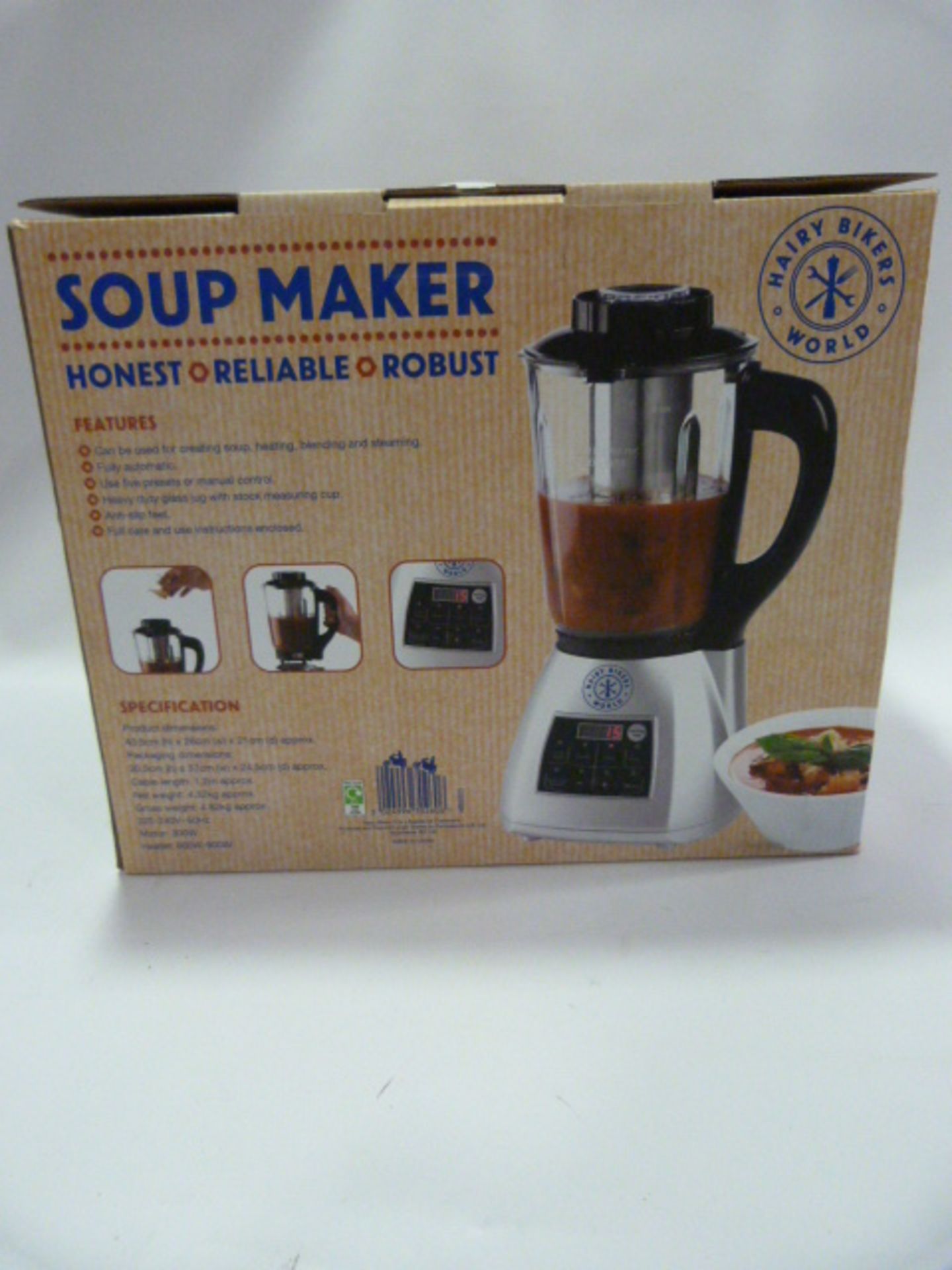 Hairy Bikers Soup Maker