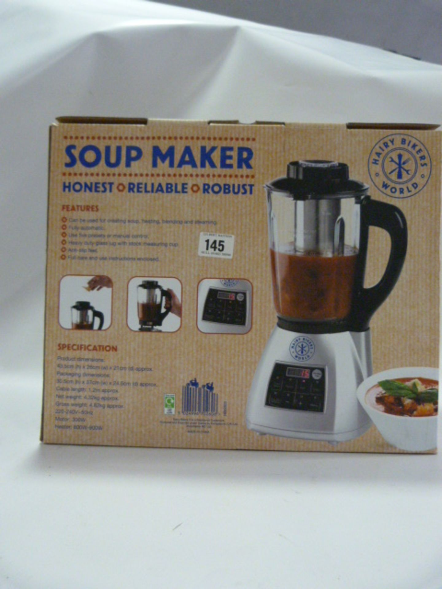 Hairy Bikers Soup Maker