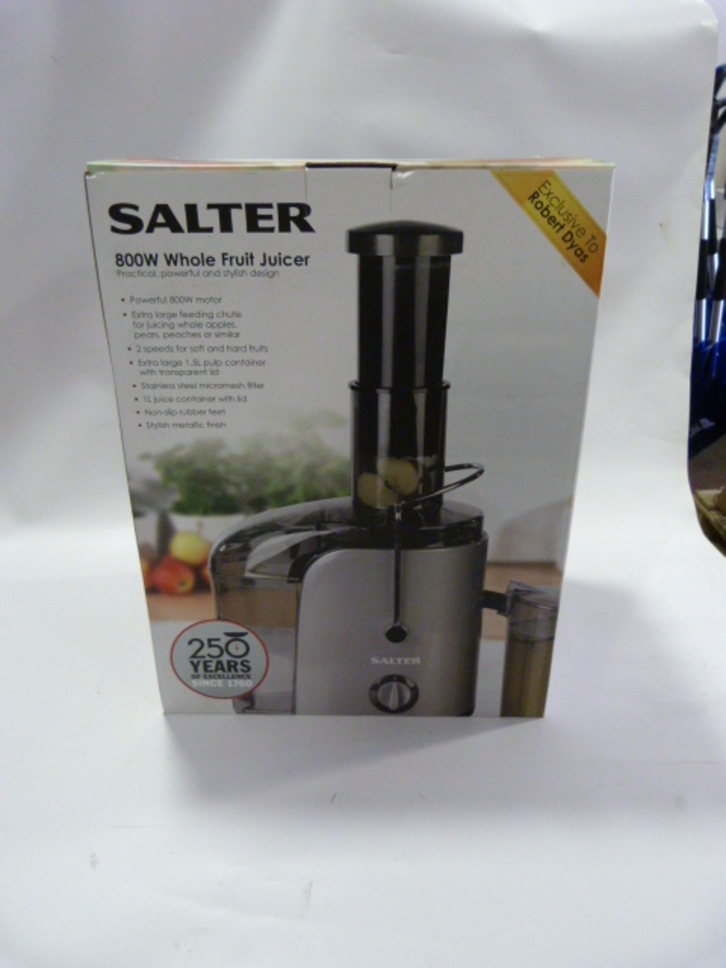 Salter 800 Watt Whole Fruit Juicer