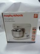 Morphy Richards Accents Stand Mixer - White