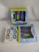 *2 Sets of Speedo Goggles & Spinning Dive Sticks