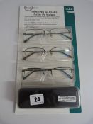 *3 Pack of Ready Reader Glasses