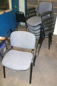 *7 x stacking conference chairs