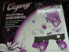 Set of Osprey Adjustable Quad Skates Size 13-3