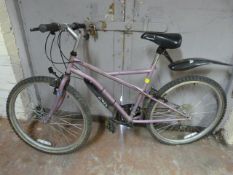 Lilac Lady's Mountain Bike