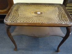 Edwardian Occasional Table with BergereTop