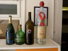 4 Collectable Bottles