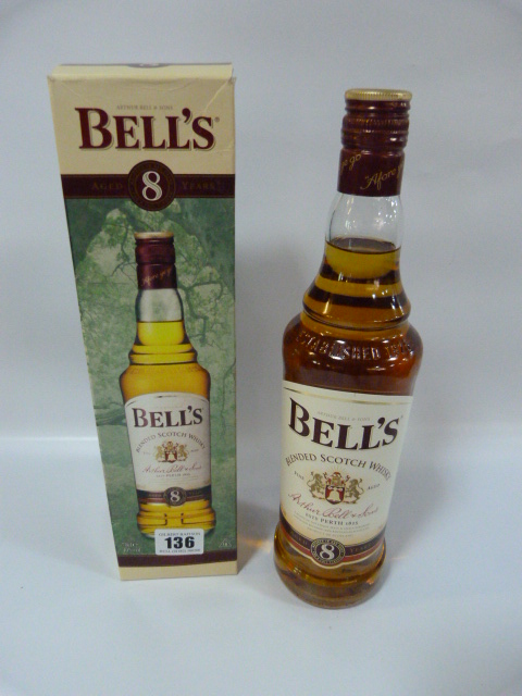 Bottle of Bells 8 Year Old Blended Scotch Whisky