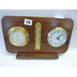 Clock & Barometer Set