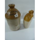 2 Stoneware Jars