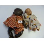 2 Vintage Dolls (A/F)