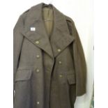Genuine British Army Khaki Full Length Coat