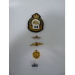 2 RAF Badges - Royal Canadian Air Force Badge etc
